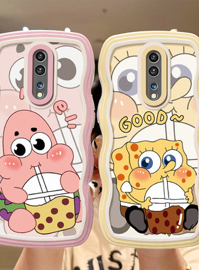 适用OPPO Reno2Z手机壳卡通少女PCKM80硅胶软壳opop reni2z时尚潮女新款PCDM10搞怪男女ren02z可爱海绵宝宝z2