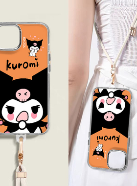 库洛米适用传音Tecno Spark go2024手机壳橙色日韩透明壳卡通可爱少女硅胶时尚男