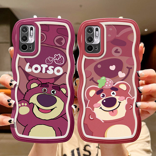 适用于红米Note10 5g版手机壳ins风潮女生Note10pro保护套M2104K10AC全包防摔m2103k19c软硅胶n0te10卡通波浪