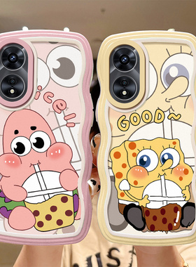 适用OPPO A1pro手机壳可爱少女PHQ110时尚学生新款opopa1pro个性海绵宝宝alpro硅胶软壳0pp0 a1pr0保护套卡通