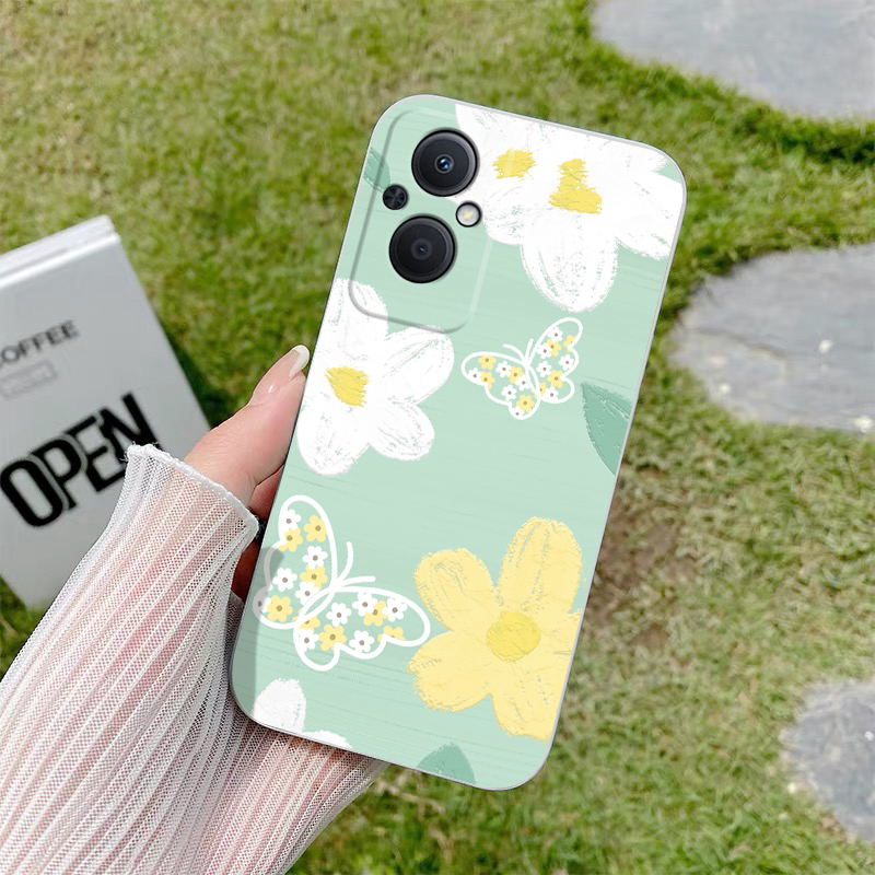 花朵硅胶全包边防摔软壳