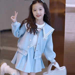 玉桂狗裙子女童洛丽塔大耳狗公主裙三丽鸥连衣裙套装儿童女孩纯棉