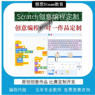 Scratch 作品代做 信息素养活动 科技节 科创作品 优质课件 赛课