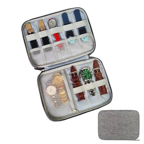 1pc Watch Band Storage Case Portable Watch Band Organizer Wa