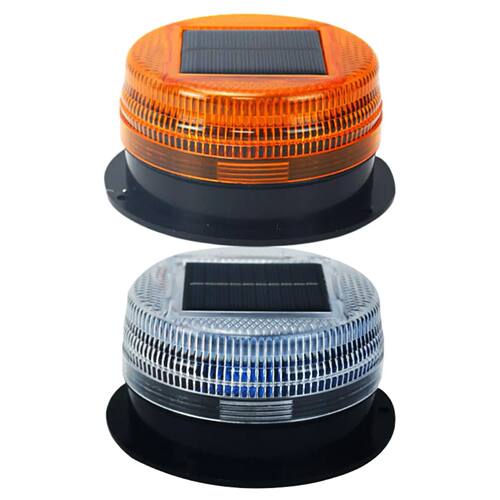 Night warning flashlight LED Solar waterproof Flash Ceiling