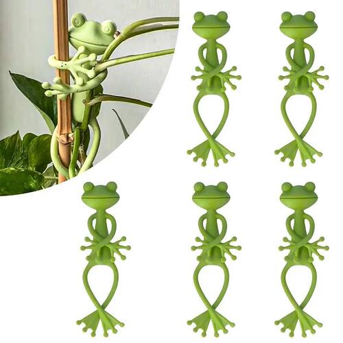 1/3/5/10PCS Frog Plant Stand Tomato Plant Support for Plants