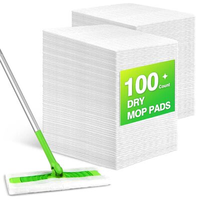 Disposable Dry Sweeping Cloth Pads Compatible with Swiffer S