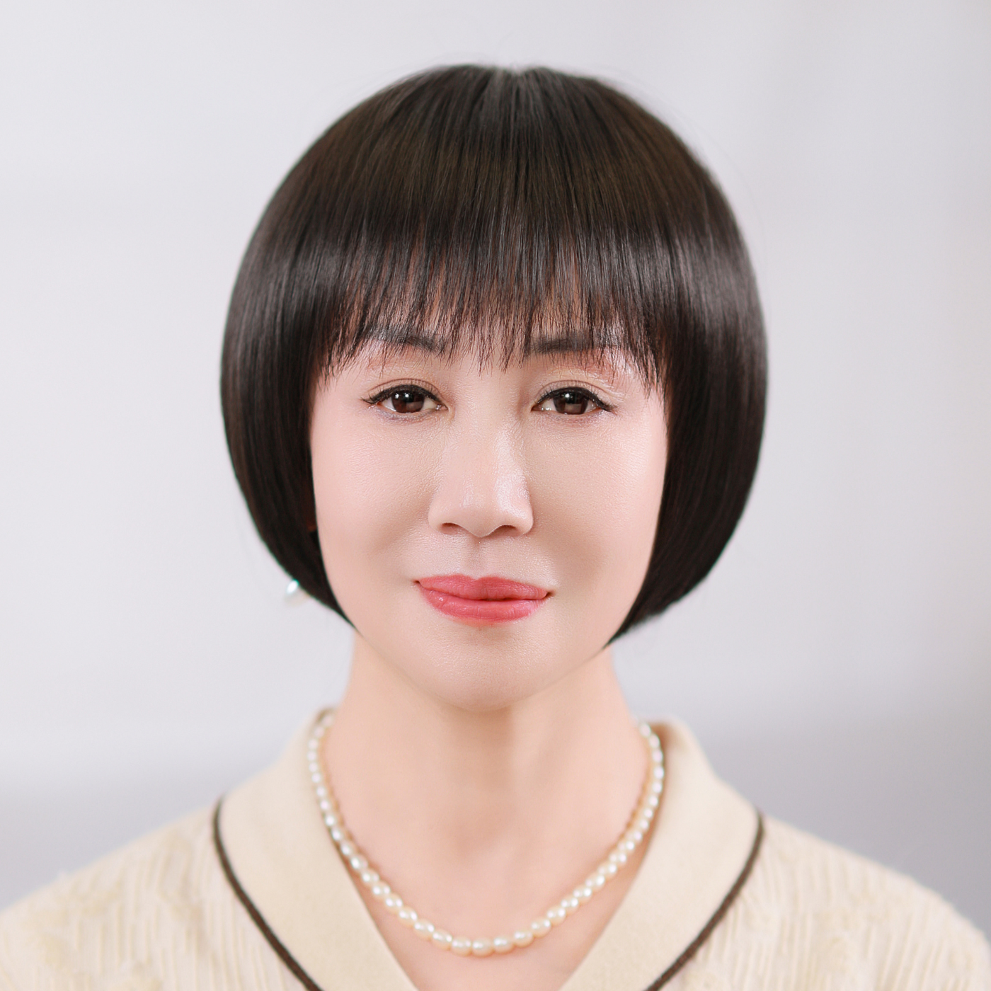 减龄波波头全真短发光头专用头套