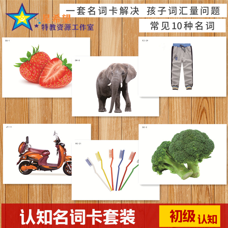 认知卡自闭症儿童语言训练康复