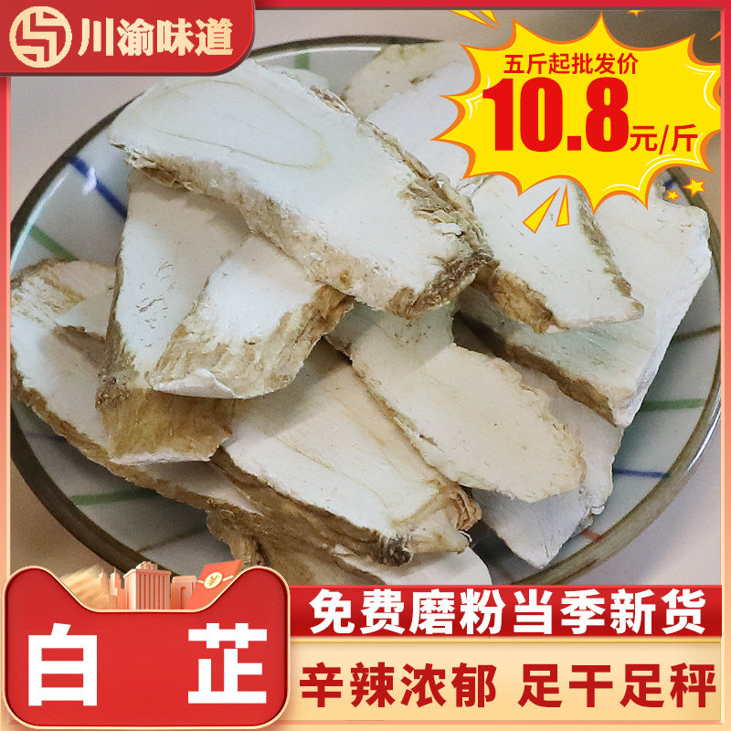 新货白芷片500g纯正农家精选无硫大片白止去腥解腻香料调料可磨粉
