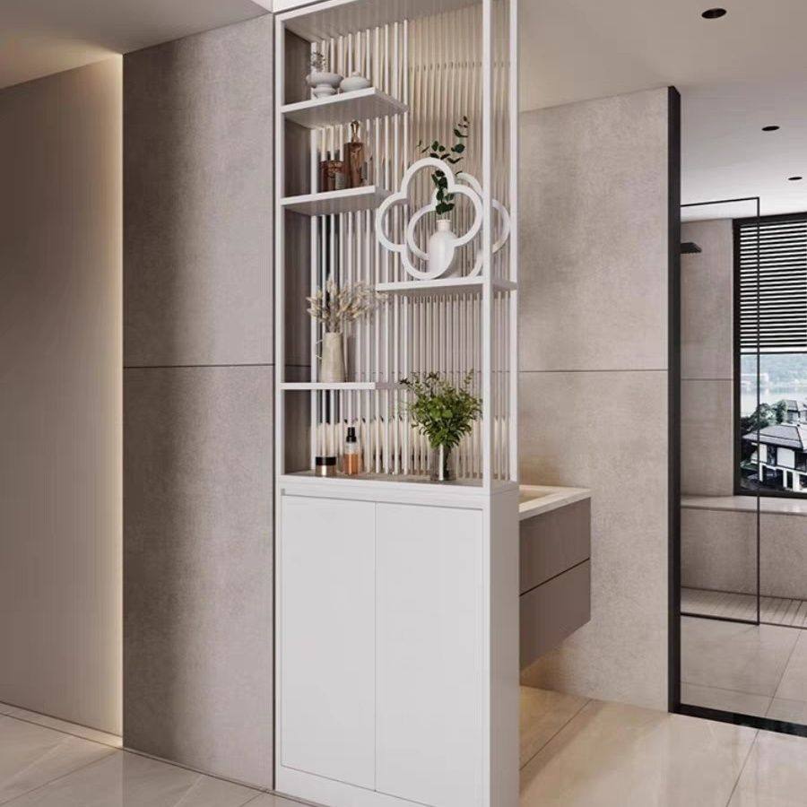 北欧卫生间半墙屏风隔断现代简约长虹玻璃轻奢干湿区洗手台置物,住宅家具,座屏,淘宝优惠券,粉丝福利购,淘宝优惠卷