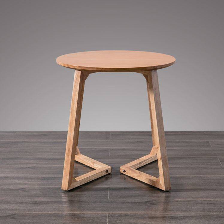 北欧茶几简约现代小户型客厅家用沙发边角几实木简易圆形方形矮桌