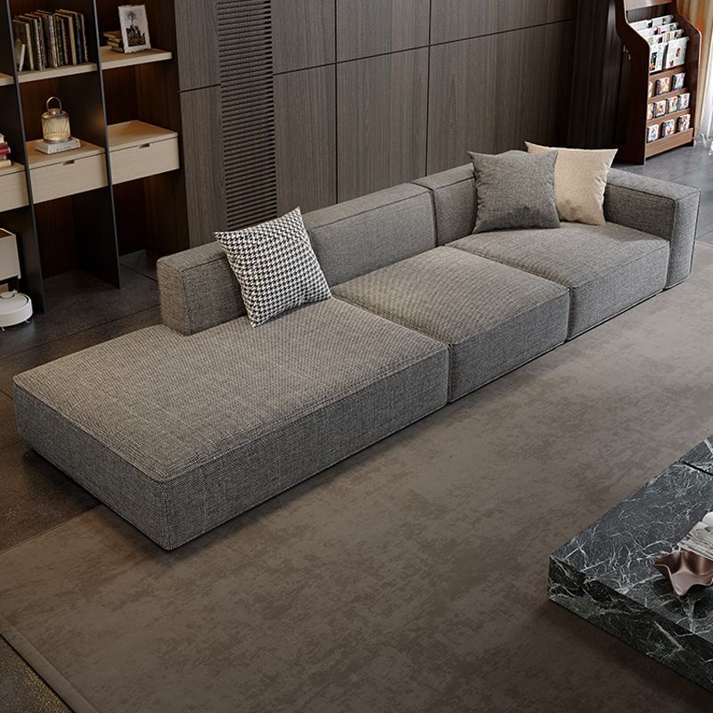 现代简约高端大气客厅网红款布艺沙发家用小户型极简轻奢组合沙发