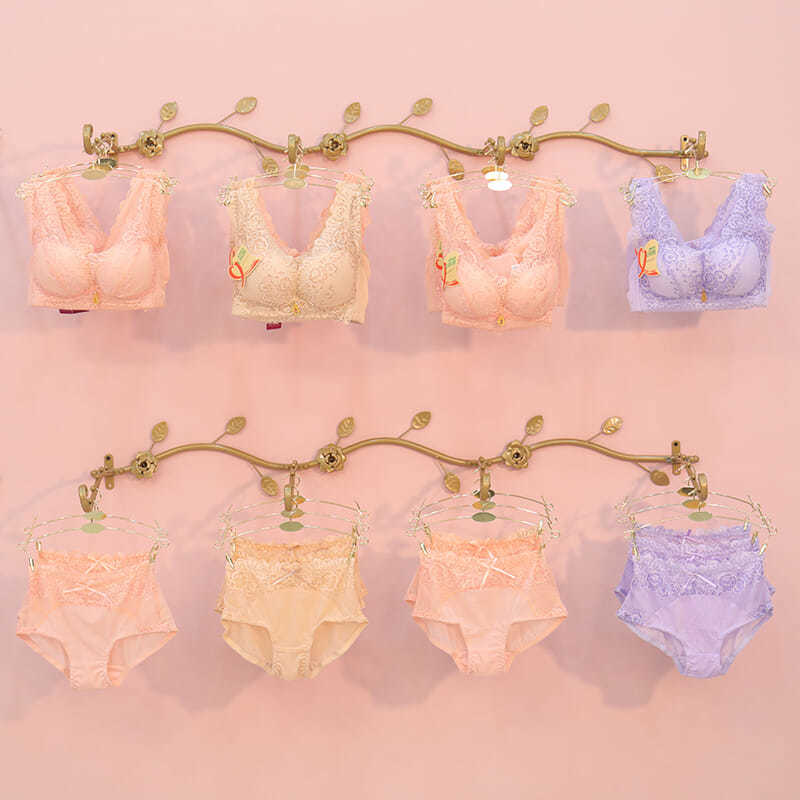 欧式内衣挂钩文胸架展上墙服装店