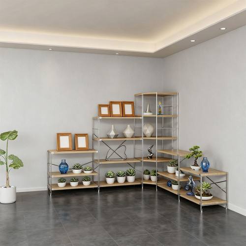 实木简易三角形可移动圆弧置物架拐角角柜客厅床头转角储物柜靠墙