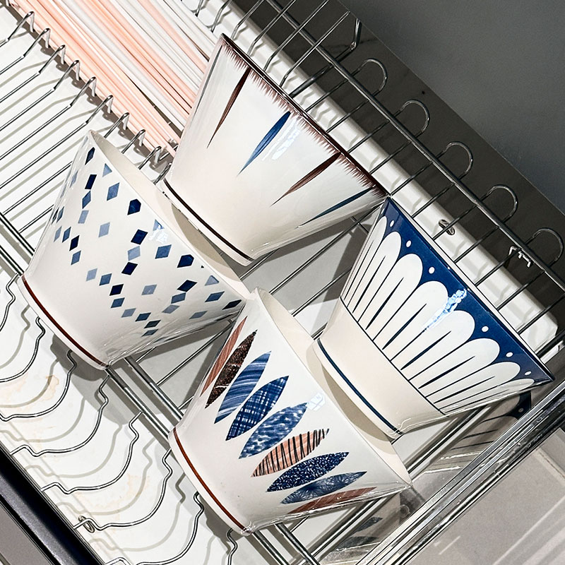 日式釉下彩面碗2025新款