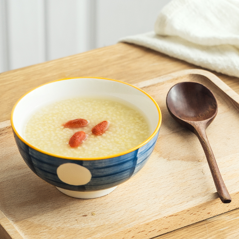 高义夫日式陶瓷吃饭创意个性汤碗