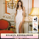 绝美小礼服 NanaJacqueline缎面蕾丝吊带连衣裙女新款 明星同款