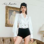 明星同款 子辣妹热裤 NanaJacqueline丝绒短裤 轻奢裤 显瘦 女新款