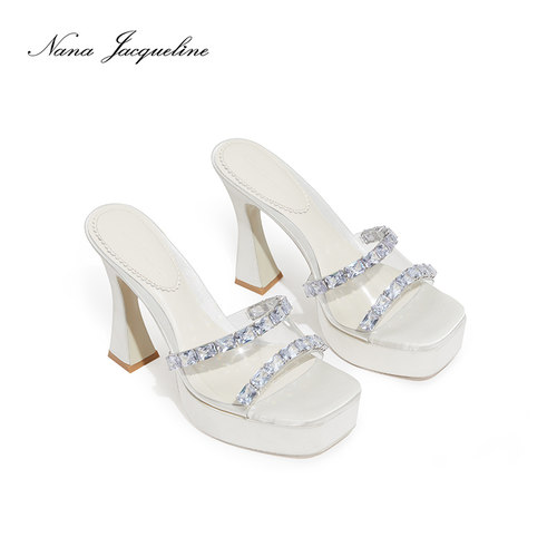 NanaJacqueline厚底凉鞋