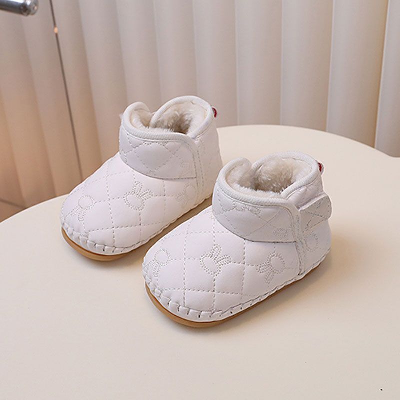 婴幼儿加绒保暖棉鞋0-1岁