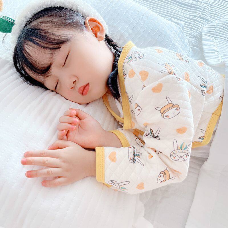 冬季婴儿护肩小孩睡觉用