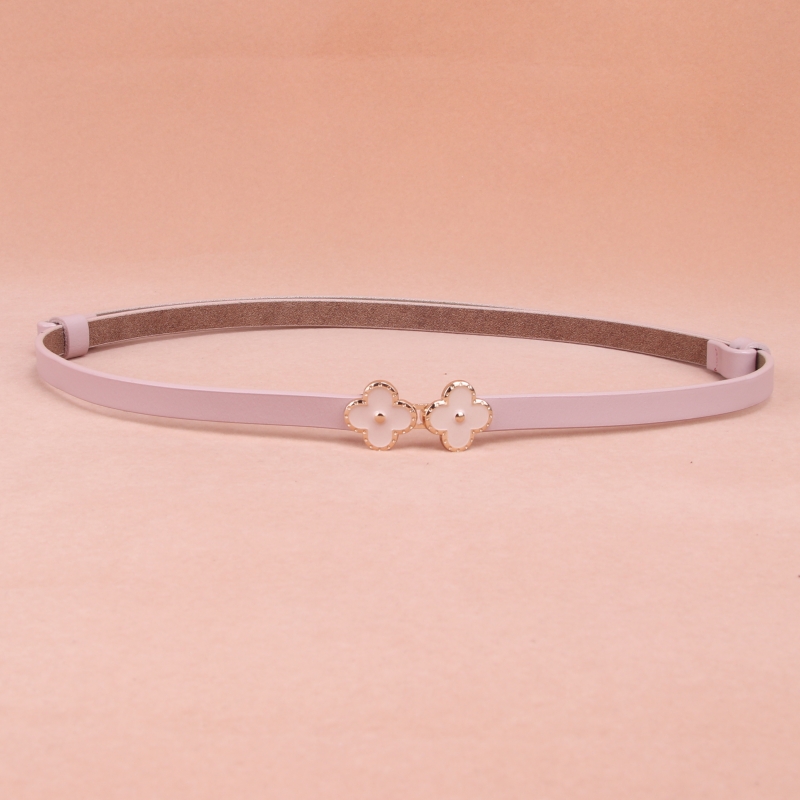 女士牛皮百搭可调节腰带