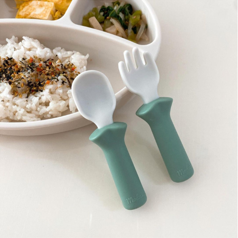 modui辅食勺韩国吃饭喝水套装