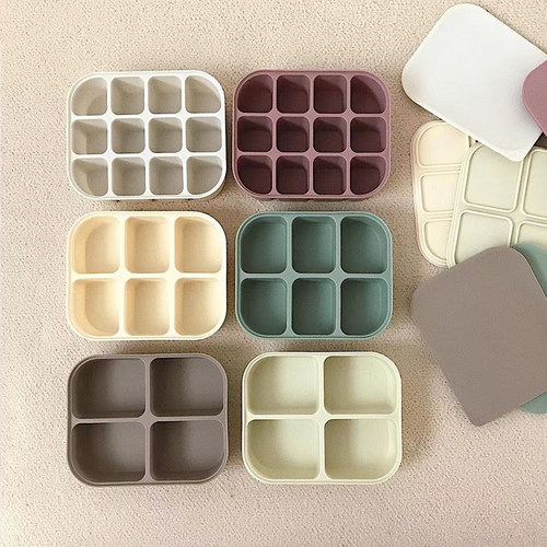 Modui保鲜盒冰格硅胶可蒸煮辅食