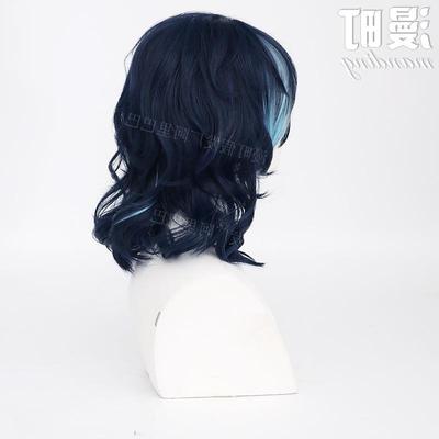 /偶像梦幻祭2 青叶纺 cos假发 挑染色 微卷发