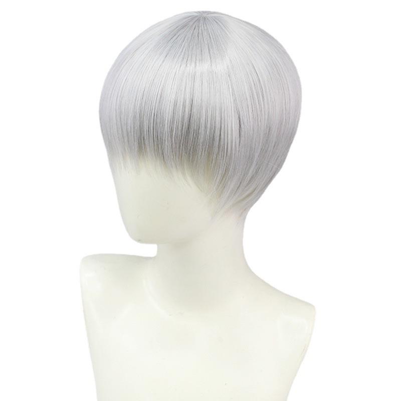 尼尔机械纪元银灰假发9S nier automata2Bcos假发银白色短发