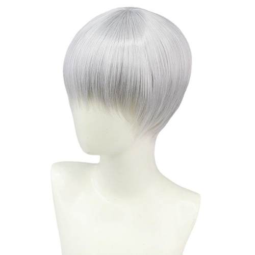 尼尔机械纪元银灰假发9S nier automata2Bcos假发银白色短发