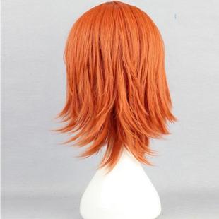 cos假发厂家直销 海贼王 娜美 混橘红色 动漫假发海贼王假发