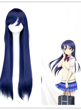 火影忍者 日向雏田 cosplay假发女深蓝色古装长直发疾风传日向