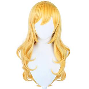 【熙珝】吊带袜天使 Panty 潘迪 cos 假发 金色长卷发仿真cosplay