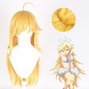 吊带袜天使 Panty 潘迪 cosplay假发 金发头皮顶 支持代发