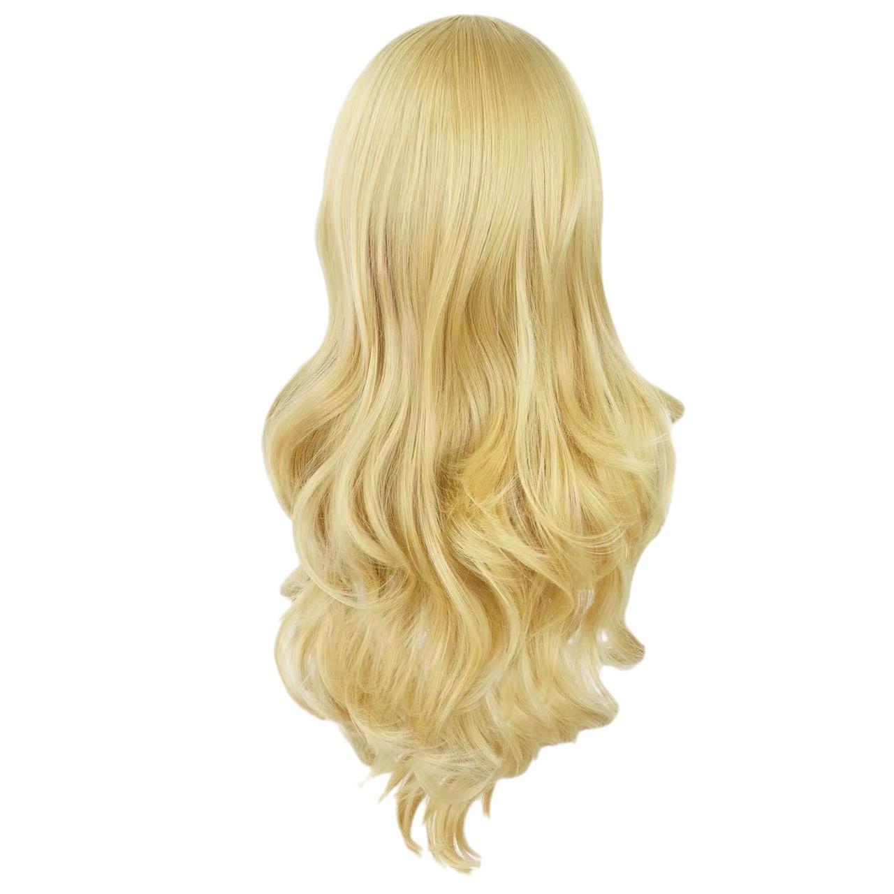 超级玛丽 碧琪公主cos 动漫假发仿真头皮cosplay厂家直销