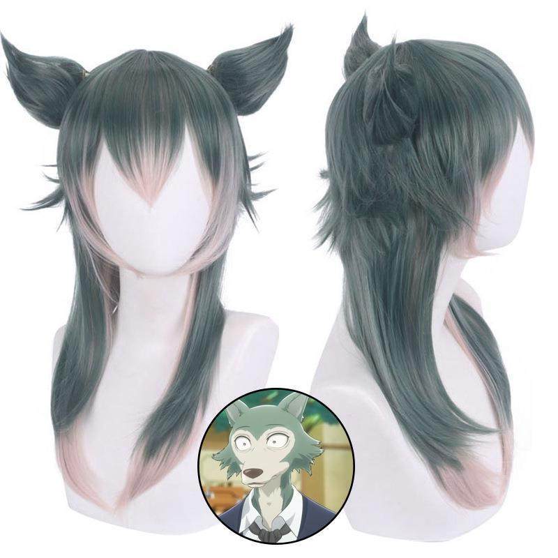 动物狂想曲 狼cos假发 雷格西 狼拟人假发cosplay假发 青木灰色