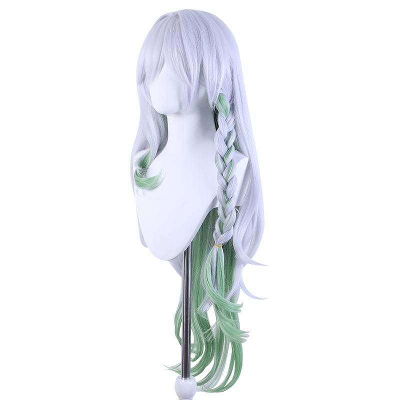 草神须弥大慈树王cos假发渐变色长发辫子原神动漫cos假毛无需修剪