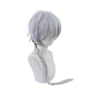 文豪野犬 尼古拉·果戈理 果戈里 cos假发 特调淡银青色假发