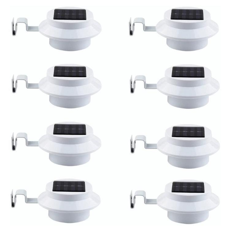 护栏LED太阳能灯水槽灯户外防雨壁灯篱笆灯太阳能栏杆屋檐灯