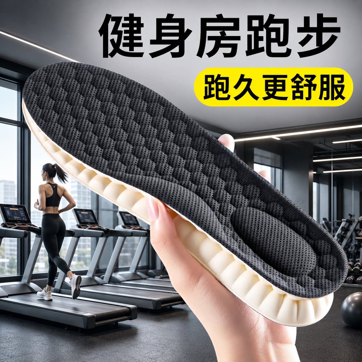 健身房鞋垫运动减震跑步专用