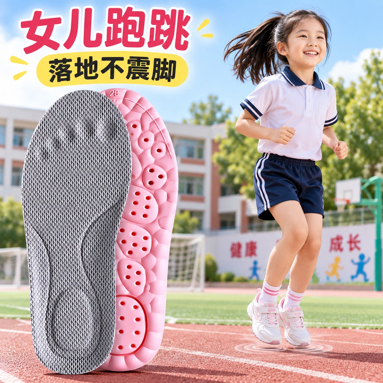 至皓恩鞋垫女童专用鞋垫运动气垫