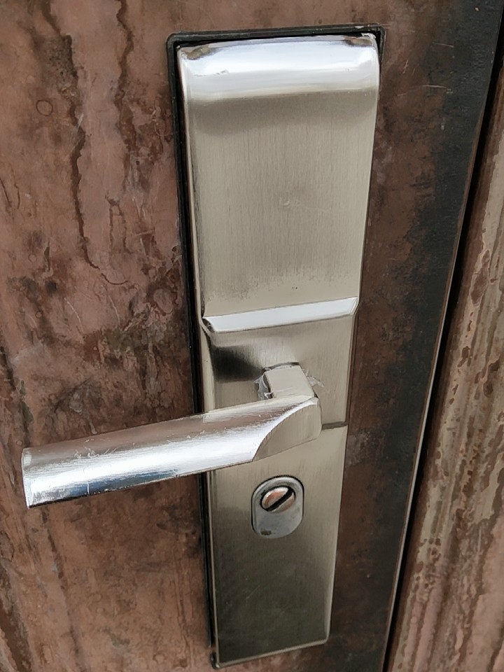 大拉手防盗门把手通用型面板门锁具老式门配件家用拉手大门驼背