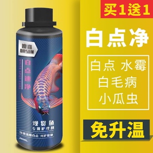鱼药白点净白点病水霉白毛病锦鲤金鱼药小瓜虫药观赏鱼药孔雀鱼药
