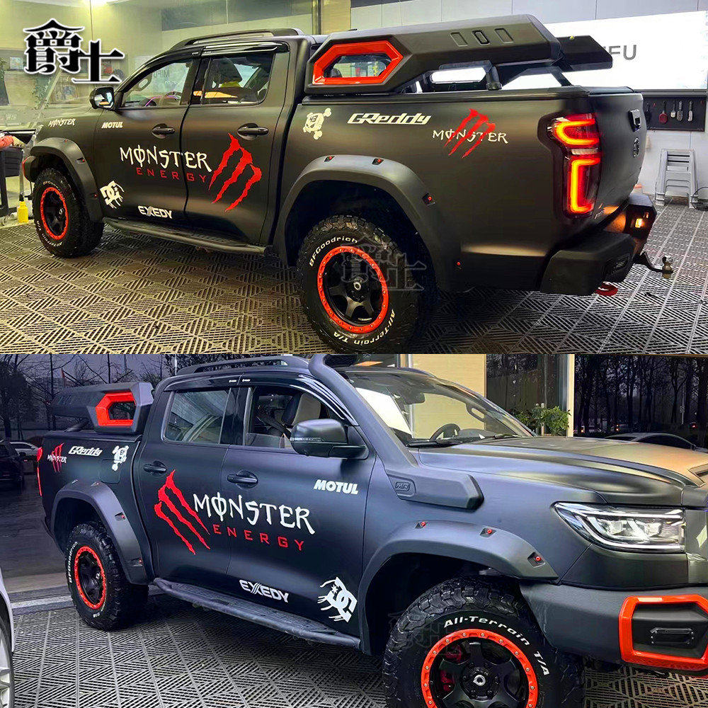 长城炮黑弹车身贴纸越野鬼爪商用版乘用版改装个性汽车车贴拉花