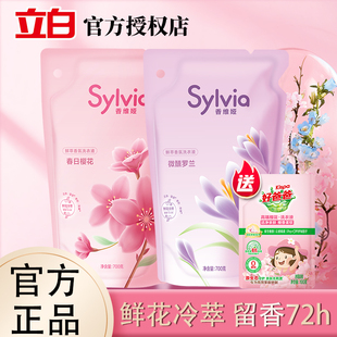 立白洗衣液香维娅香氛液袋装 批发 补充装 持久留香学生宿舍实惠装