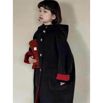 韩国Uamtor女童大衣冬季