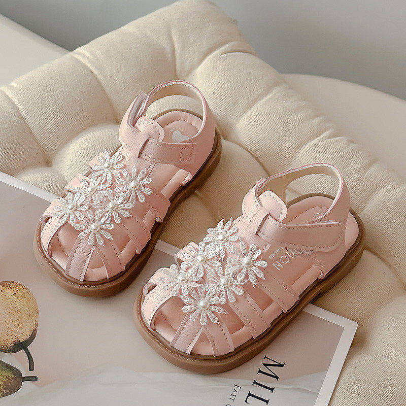 英国MDCW儿童凉鞋2026新款女童夏款公主鞋中大童休闲软底女孩凉拖