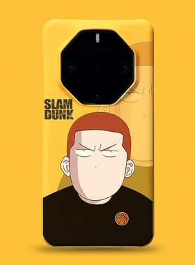 适用华为mate60rs非凡大师手机壳新品mate50保时捷男士款卡通个性创意动漫篮球mate40rs黄色超薄防摔保护套硬